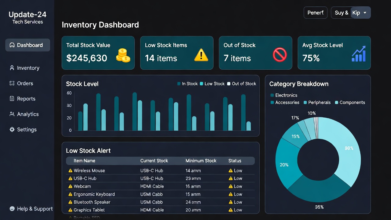 Inventory Dashboard